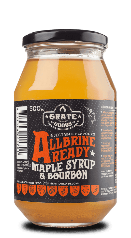 GRATE GOODS Allbrine Ready Maple & Bourbon 500 ml