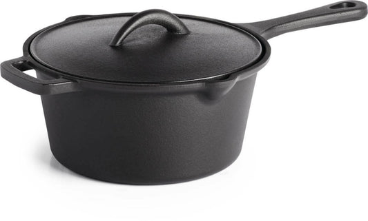 Napoleon gietijzeren sauspan & deksel Ø18cm, 2 liter