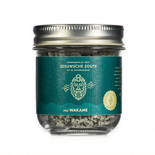 ZEEUWSCHE ZOUTE Glazen Pot Wakame 100 gr