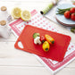 TPU Snijplank flexibel 26x17 cm, rood
