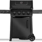 Napoleon Phantom Freestyle™ PRO 425, met RVS roosters en deur, mat zwart