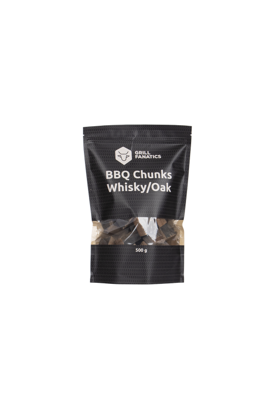 GRILL FANATICS Wood Chunks - Whiskey/Oak 500 gr