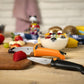 KUHN RIKON Kindermessen set 2 dlg. hond oranje/zwart