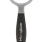 MICROPLANE Dunschiller Y-model glad zwart/rvs