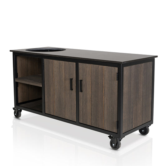 Fraaii Buitenkeuken Bamboo Graphite Inferno XL