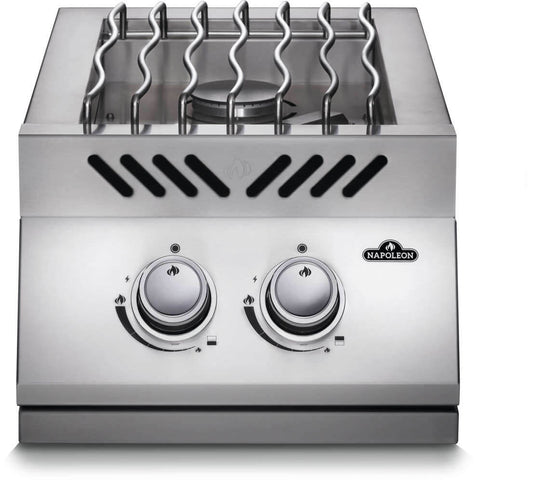 Napoleon ingebouwde 500-Serie 12'' met dubbele brander RVS