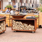 OFYR 100 Island+ Corten PRO – Donker Grijs Keramiek