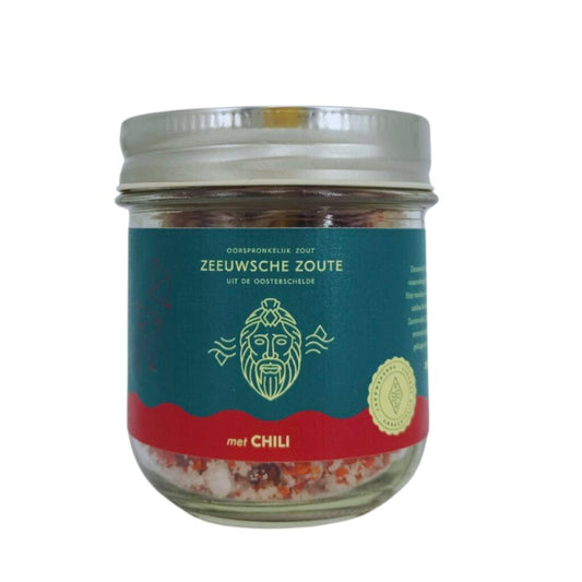 ZEEUWSCHE ZOUTE Glazen Pot Chili 100 gr