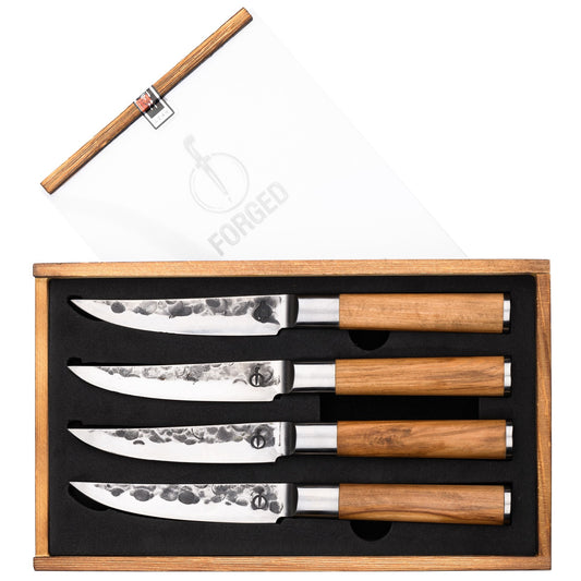 Olive Steakmessen Set