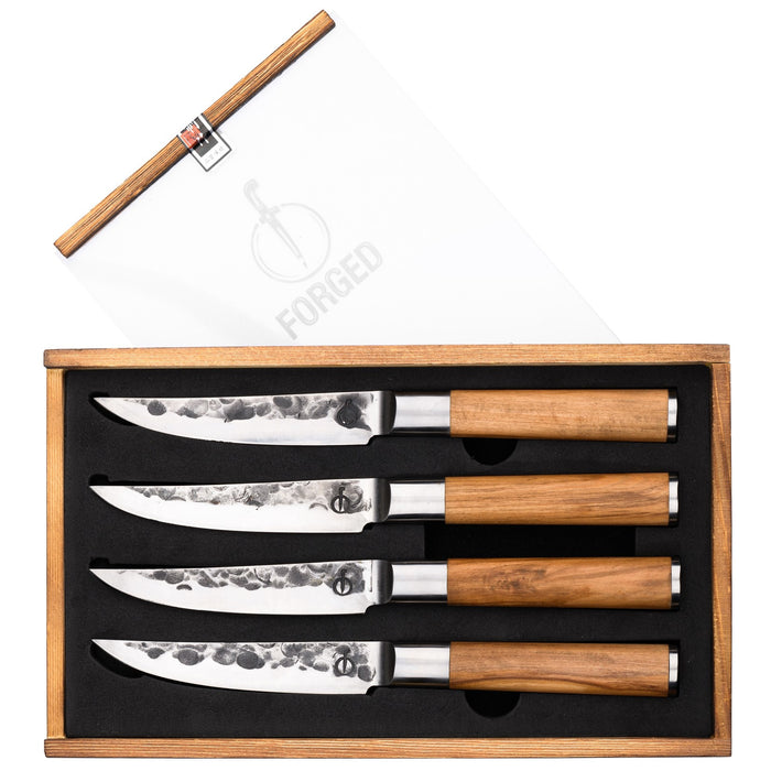 Olive Steakmessen Set